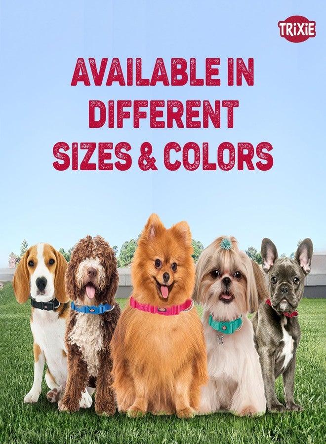 تريكسي طوق تريكسي الممتاز للكلاب الأليفة التي يتراوح وزنها بين 10 و20 كجم، مقاس صغير، عرض 15 مم، طول 30-45 سم (لون أخضر فاتح) - Image 4